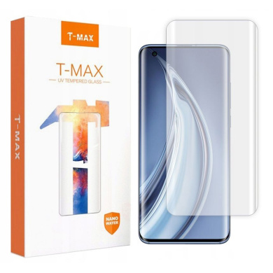 T-MAX UV Glass Xiaomi (Χωρίς Λάμπα UV) Mi 10 / Mi 10 Pro Διάφανο