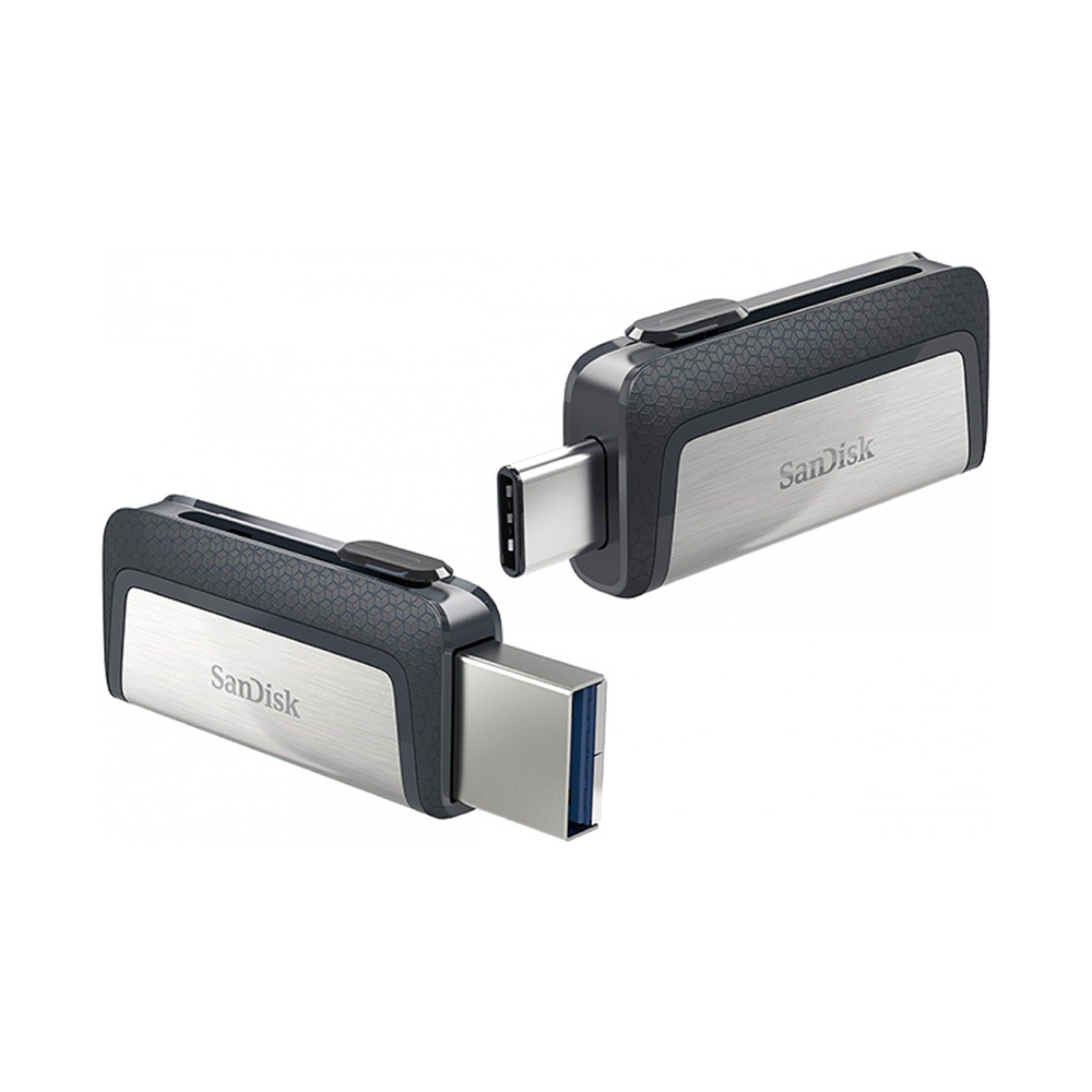 SanDisk Pendrive ULTRA 64GB - USB-C 3.1 Μαύρο