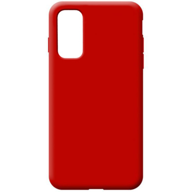 Soft Touch Silicone Samsung Galaxy S20 Κόκκινο