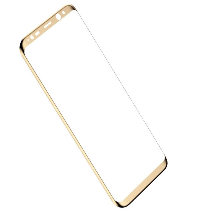 BASEUS 3D Arc Glass Samsung Galaxy S8 Plus Χρυσό