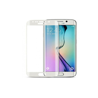Tempered Glass 3D 9H Samsung Galaxy S6 edge Λευκό