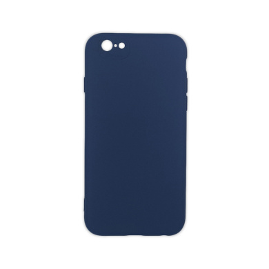 Soft Touch Silicone Apple iPhone 6/6s Μπλε Σκούρο