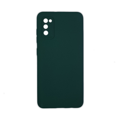Soft Touch Silicone Samsung Galaxy A41 Πράσινο Σκούρο
