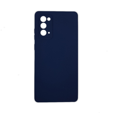 Soft Touch Silicone Samsung Galaxy Note 20 Μπλε Σκούρο