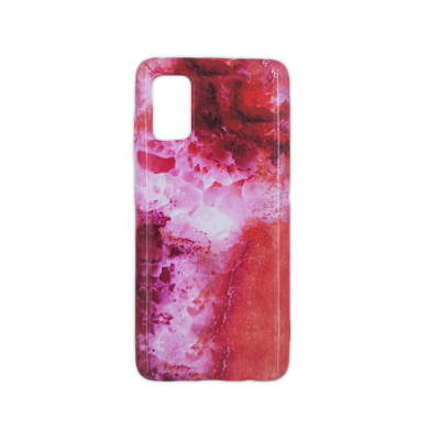 Θήκη Marble Silicon Samsung Galaxy A51 Red