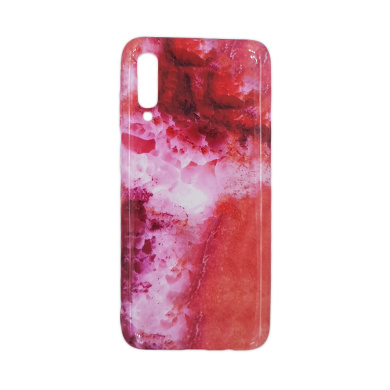 Θήκη Marble Silicon Samsung Galaxy A70/A70s Red