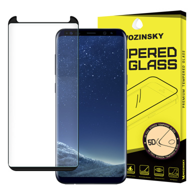 5D Full Glue 9H Glass Wozinsky Samsung Galaxy S8 Plus Μαύρο