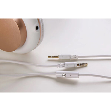 Ακουστικά Κεφαλής GJBY Extra Bass GJ-18/jack 3,5mm Λευκό