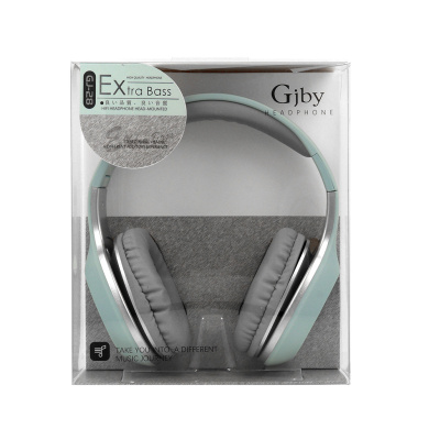 Ακουστικά Κεφαλής GJBY Extra Bass GJ-28/jack 3,5mm Μπλέ