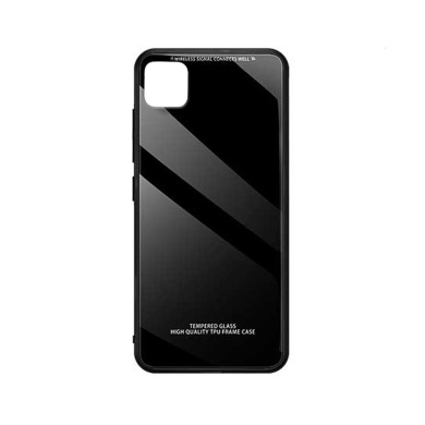 Glass Case Huawei Y5p / Honor 9s Μαύρο
