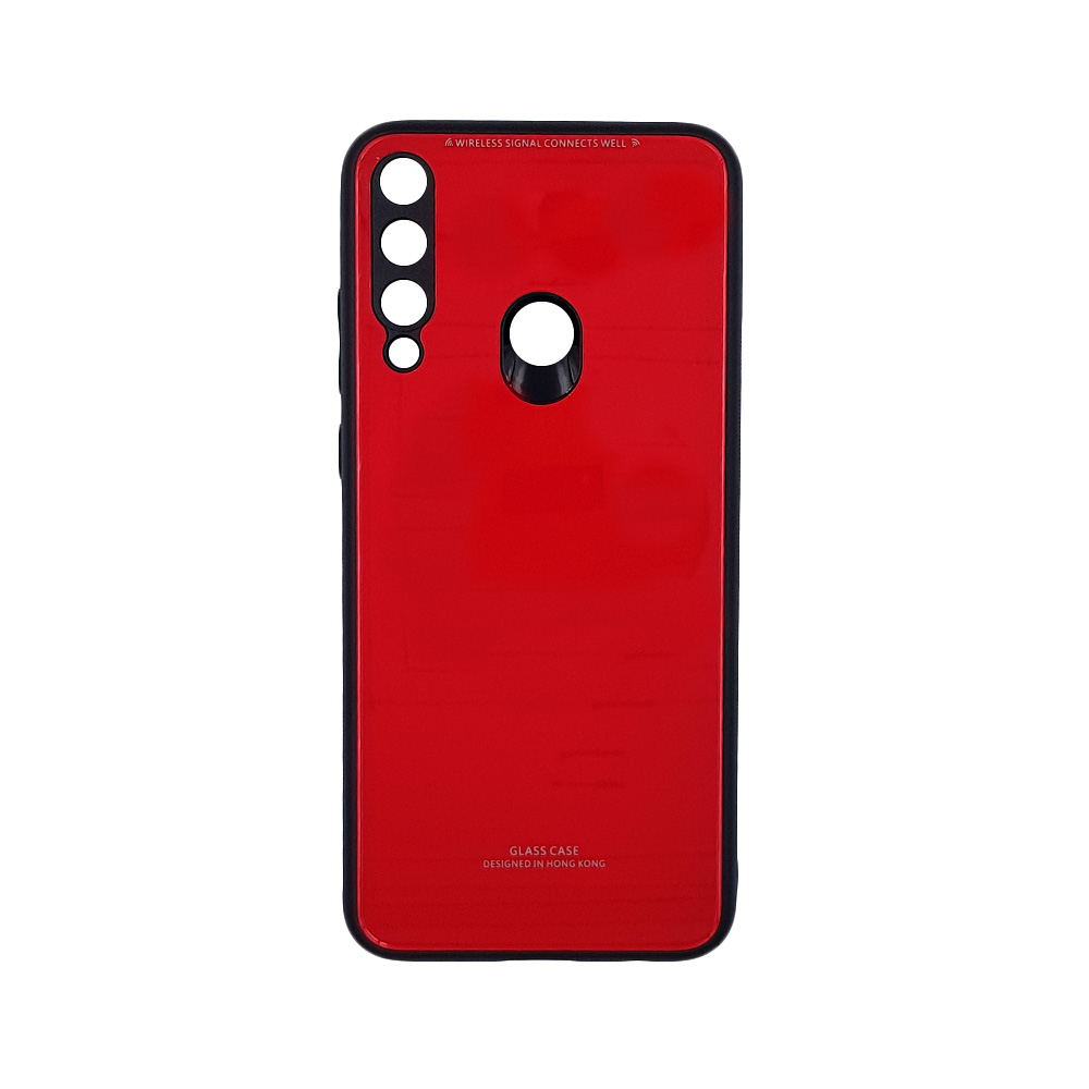 Glass Case Huawei Y6p Κόκκινο