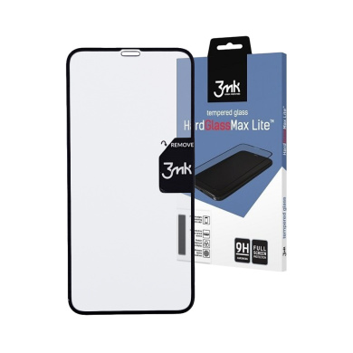 3MK HardGlass Max Lite Full Screen Apple iPhone 11 Pro Max / iPhone XS Max Μαύρο