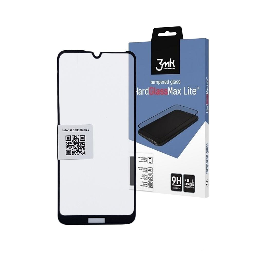 5D Full Glue 9H Glass Huawei H/Q Y6 2019 / Y6s 2019 / Honor 8A Μαύρο