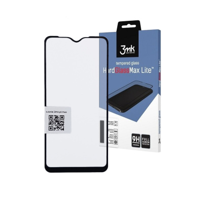 3MK HardGlass Max Lite Full Screen Samsung Galaxy A10 Μαύρο
