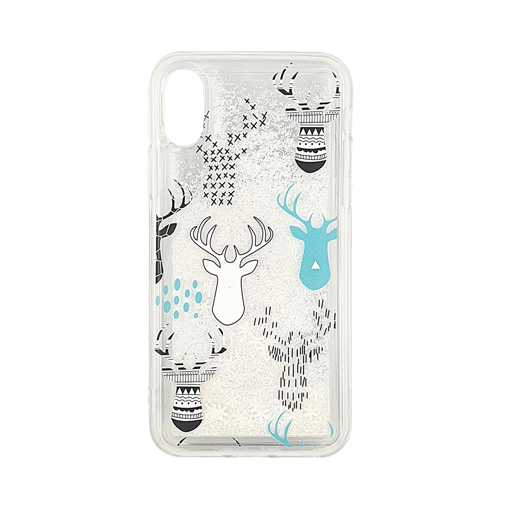 Θήκη Κινητού Winter Case Apple iPhone X / iPhone XS Reindeers