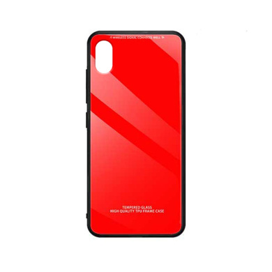 Glass Case Apple iPhone X / iPhone XS Κόκκινο