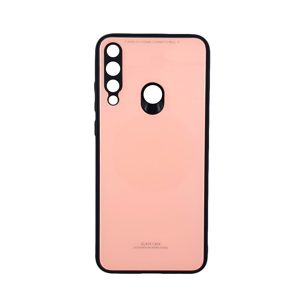 Glass Case Huawei Y6p Ροζ
