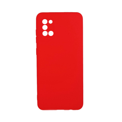 Soft Touch Silicone Samsung Galaxy A31 Κόκκινο