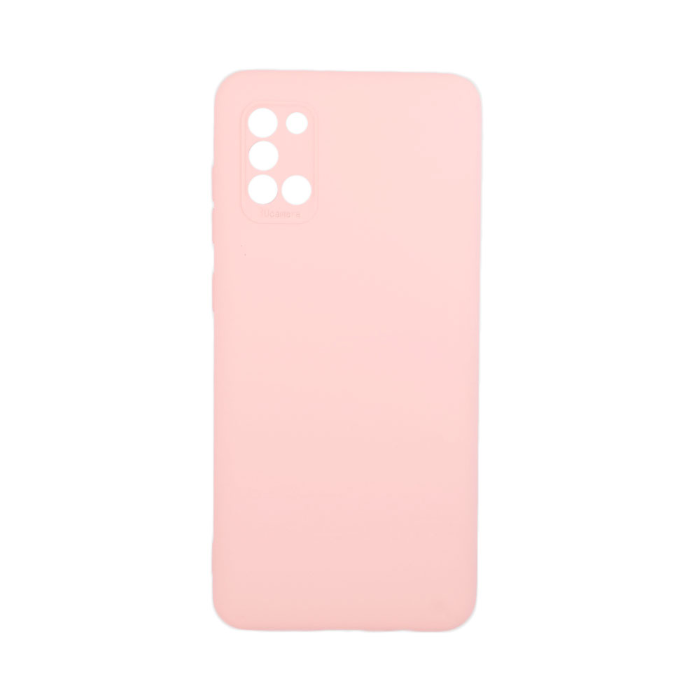 Soft Touch Silicone Samsung Galaxy A31 Ανοιχτό Ροζ