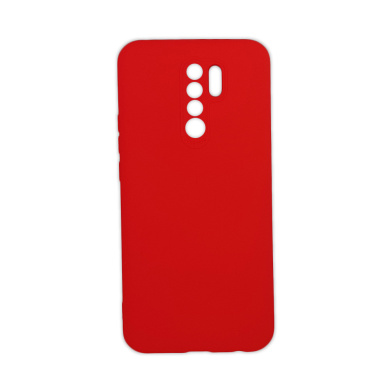 Soft Touch Silicone Xiaomi Redmi 9 Κόκκινο
