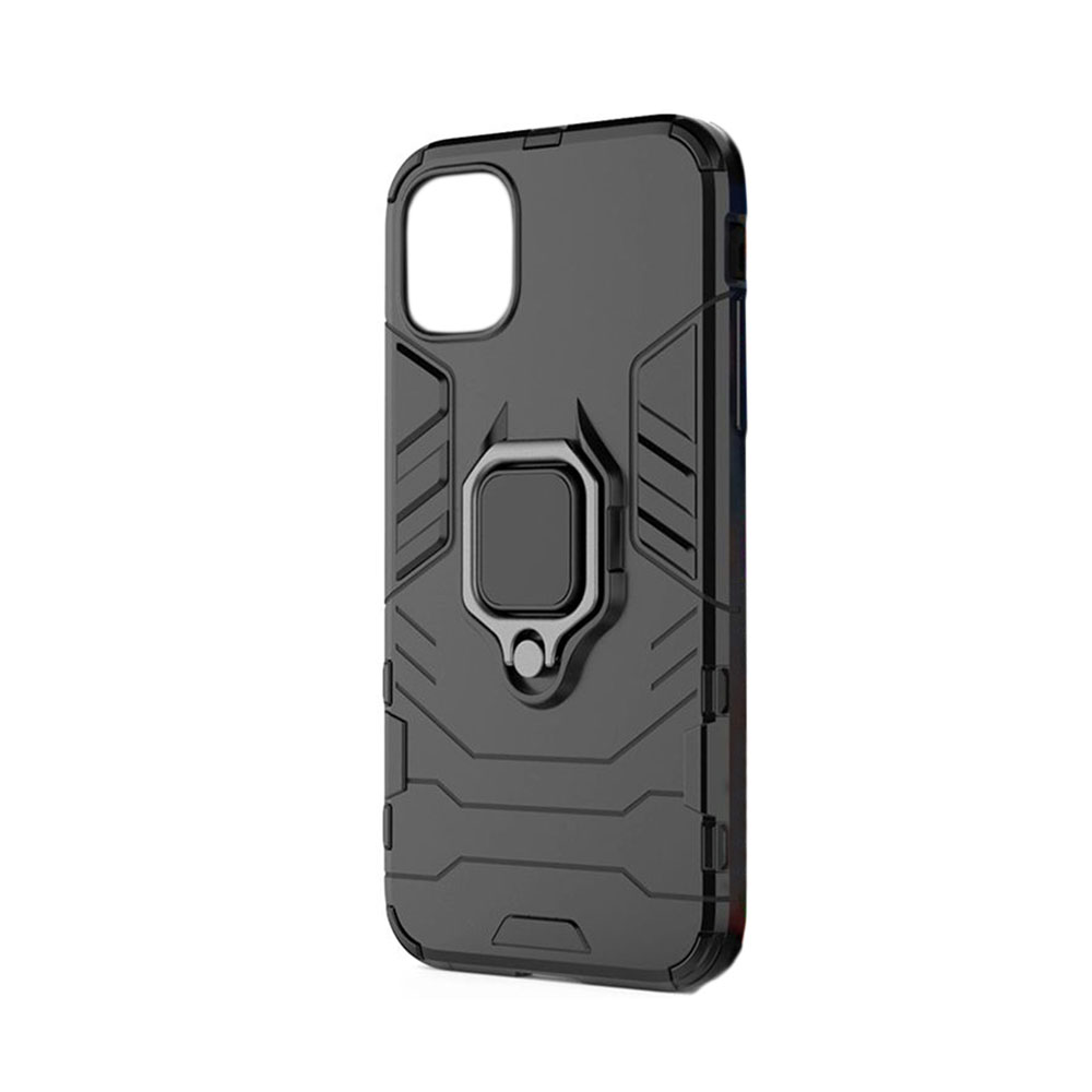 Ring Armor Kickstand magnetic car holder Apple iPhone 12 mini Μαύρο