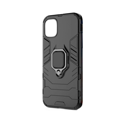Ring Armor Kickstand magnetic car holder Apple iPhone 12 / iPhone 12 Pro Μαύρο