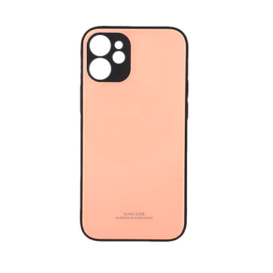 Glass Case Apple iPhone 12 mini Ροζ