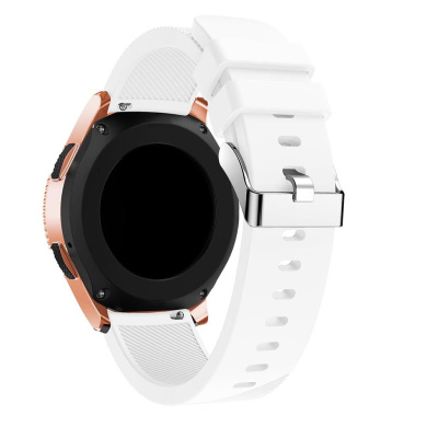 Λουράκι Σιλικόνης Smoothband για Galaxy Watch 42mm Λευκό