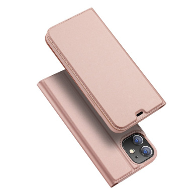DUX DUCIS Skin Pro Book Apple iPhone 12 mini Ροζ Χρυσό