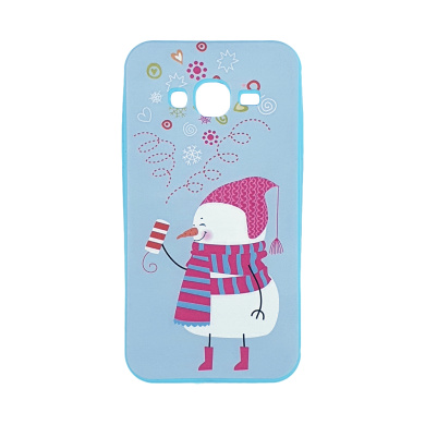 X-MAS case Samsung Galaxy J3 (2016) Happy Snowman
