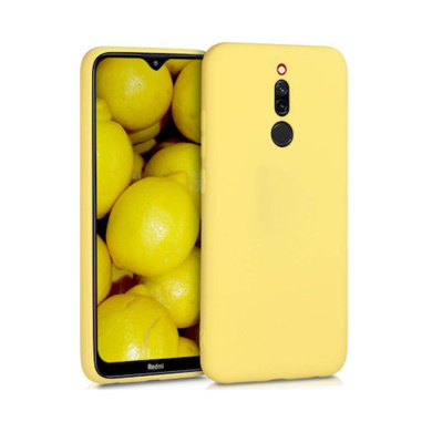 Θήκη Σιλικόνης My Colors Sonique Xiaomi Redmi 8 Κίτρινο
