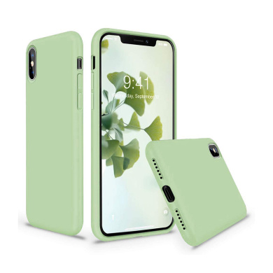 Θήκη Σιλικόνης My Colors Sonique Apple iPhone XS MAX Πράσινο Ανοιχτό