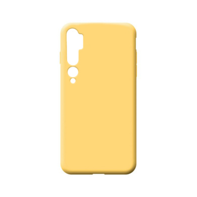 Soft Touch Silicone Xiaomi Mi Note 10 / Mi Note 10 Pro Κίτρινο