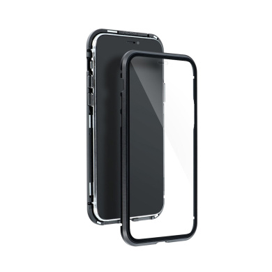 Μαγνητική Θήκη 360° front back Apple iPhone 12 mini Μαύρο