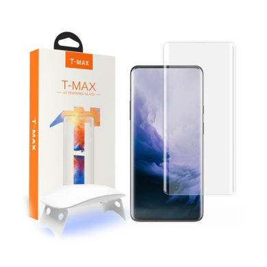 T-MAX UV Glass Huawei + Λάμπα UV P40 Pro Διάφανο