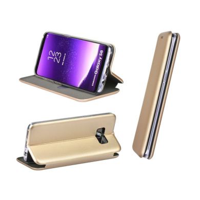 Elegance Book Samsung Galaxy S21 Plus Χρυσό