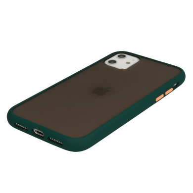 Θήκη Color Button Bumper Apple iPhone 12 mini Πράσινο
