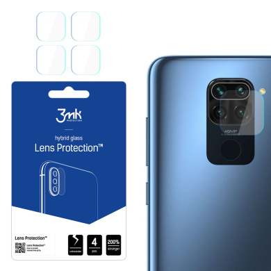 3MK FG Camera Lens Flexible Glass Film Prοtector 7H Xiaomi (4τμ) Redmi Note 9
