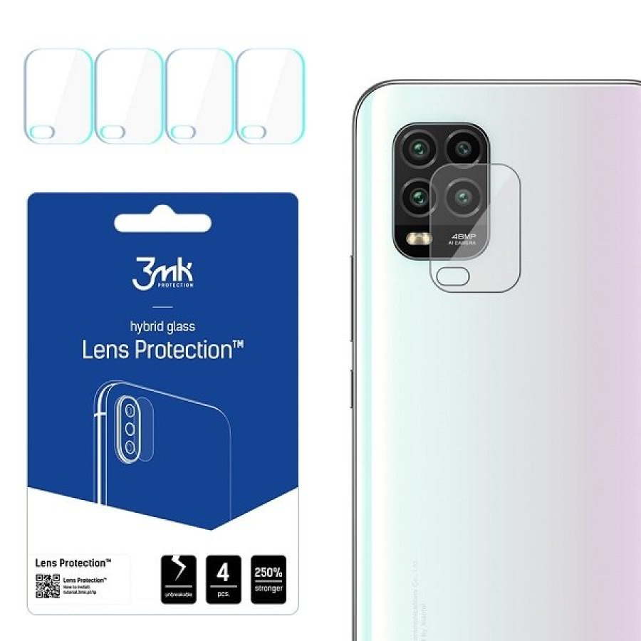 3MK FG Camera Lens Flexible Glass Film Prοtector 7H Xiaomi (4τμ) Mi 10 Lite