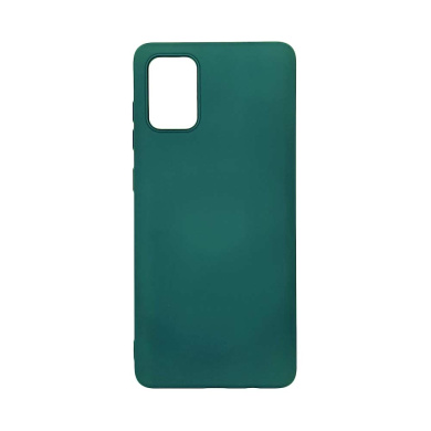 Θήκη Σιλικόνης My Colors Sonique Samsung Galaxy A71 Πράσινο Σκούρο