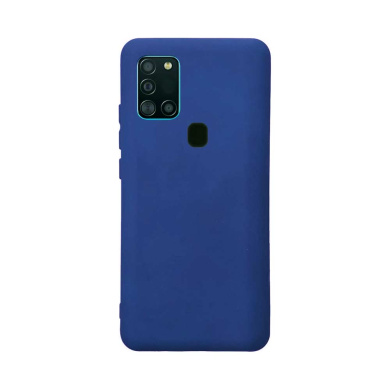 Θήκη Σιλικόνης My Colors Sonique Samsung Galaxy A21s Μπλε Σκούρο