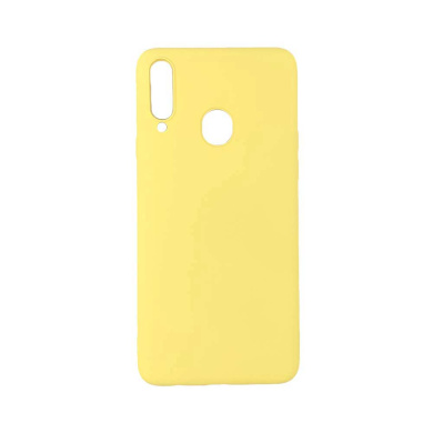Θήκη Σιλικόνης My Colors Sonique Samsung Galaxy A20s Κίτρινο