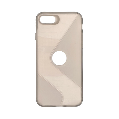 S-Case Flexible Cover Apple iPhone SE 2020 / iPhone SE 2022 Σκούρο Διάφανο