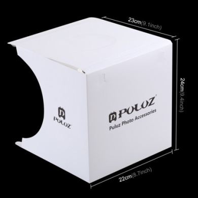 Puluz Φωτογραφικό Στούντιο Προϊόντων με LED Φωτισμό 22x23x24cm