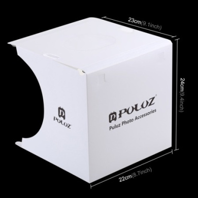 Puluz Φωτογραφικό Στούντιο Προϊόντων με LED Φωτισμό 20x20x20cm