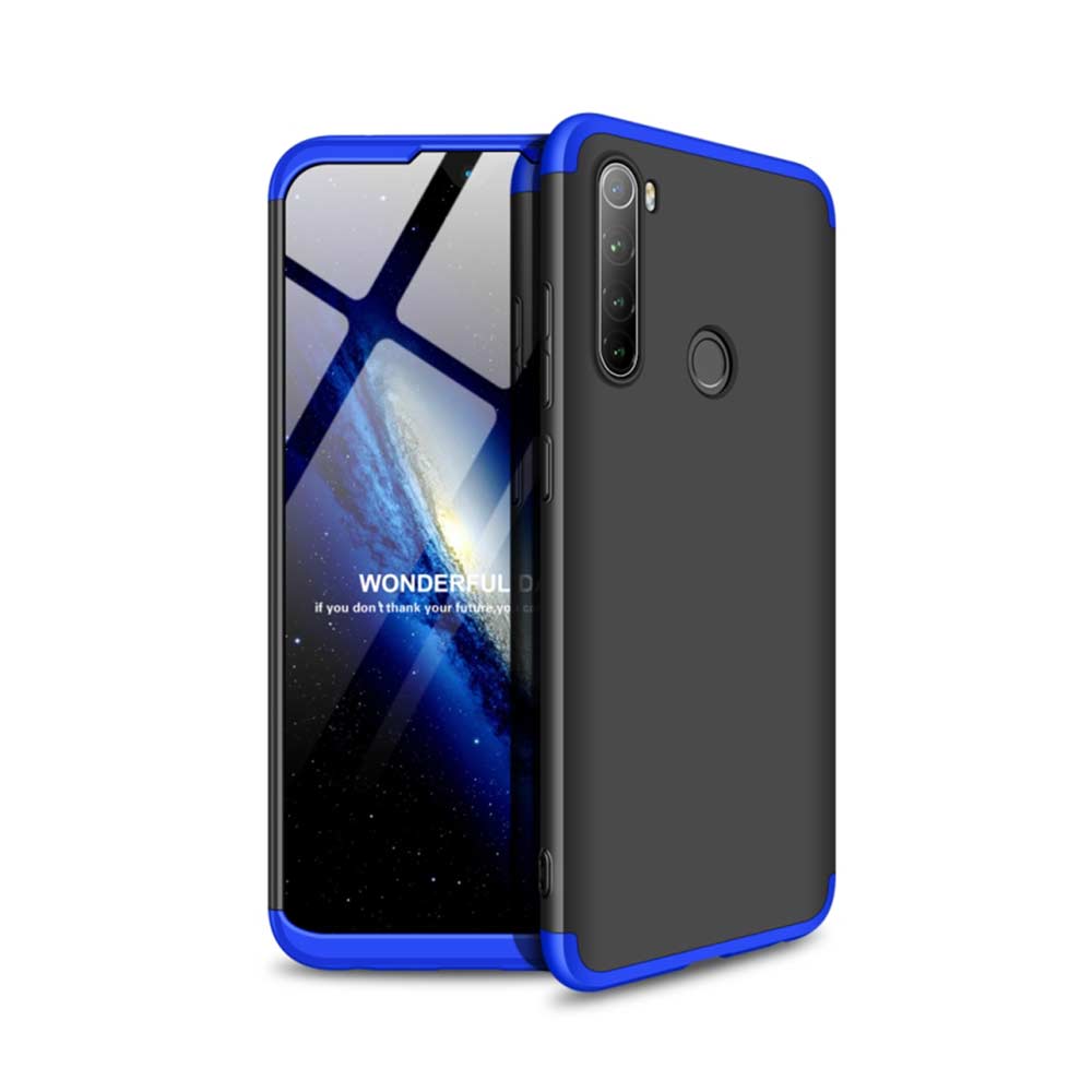 Θήκη Σιλικόνης με Κορδόνι CarryHang Sonique Xiaomi Redmi Note 8T Μπλε Σκούρο