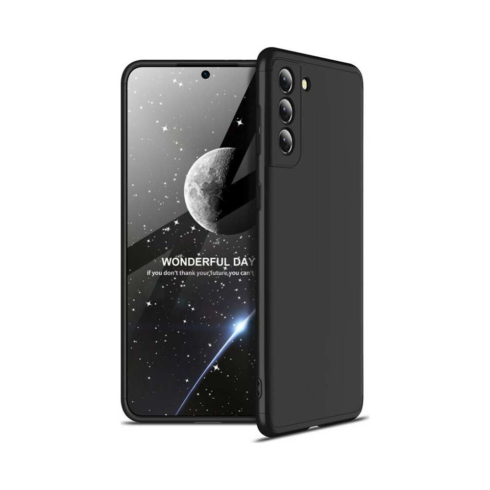 Θήκη Σιλικόνης Sonique Carbon Brushed Samsung Galaxy S21 Plus Μαύρο