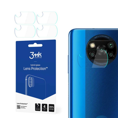 3MK FG Camera Lens Flexible Glass Film Prοtector 7H Xiaomi (4τμ) Poco X3 NFC / Poco X3 Pro