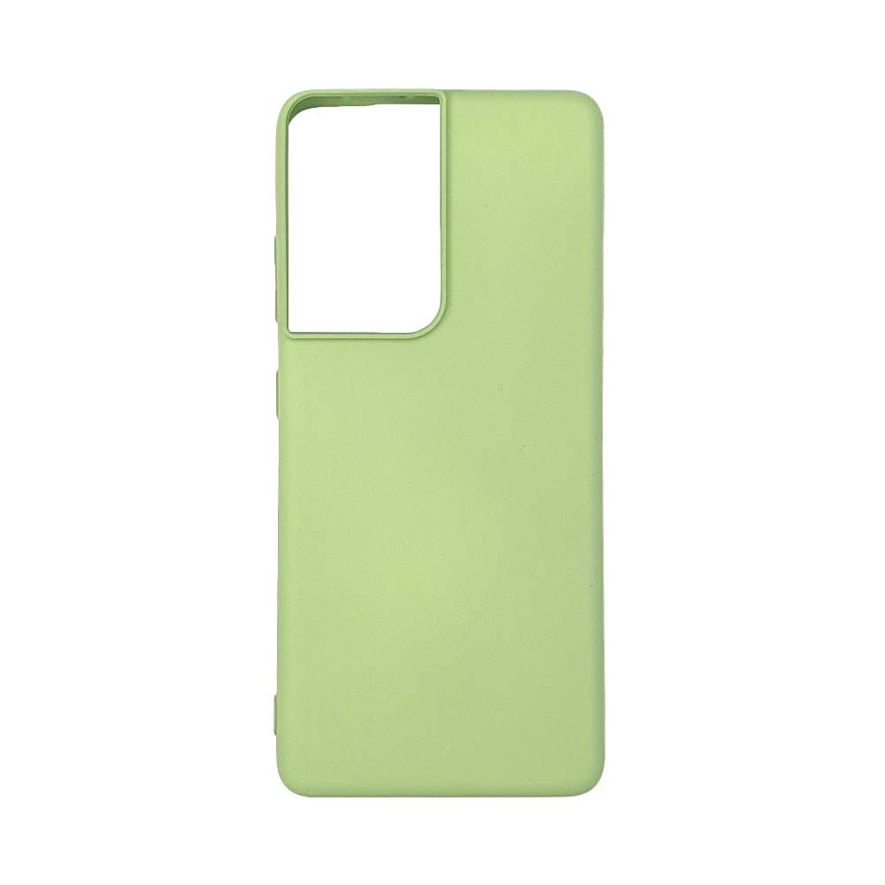 Θήκη Σιλικόνης My Colors Sonique Samsung Galaxy S21 Ultra Πράσινο Ανοιχτό