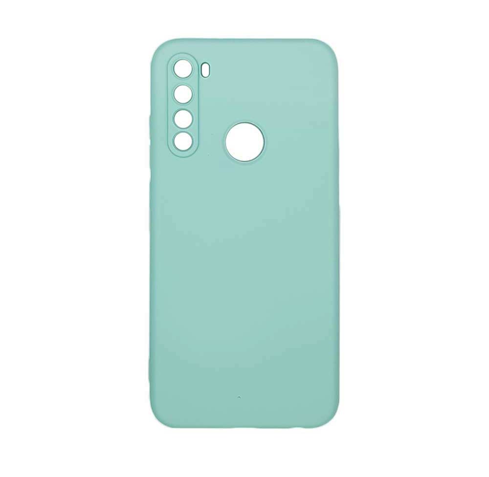 Θήκη Σιλικόνης με Strap Sonique Armor Clear Xiaomi Redmi Note 8 / Redmi Note 8 2021 Πράσινο Ανοιχτό
